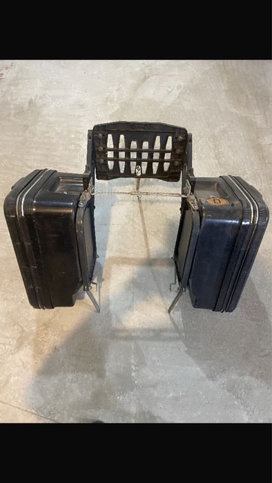 Genti laterale, coburi, pentru motocicleta, cu prindere universala