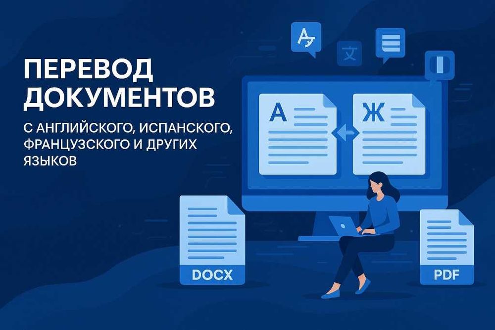 Перевод документов с помощью Искусственного интеллекта