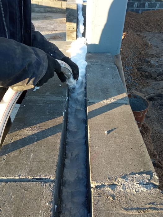 Утепление стен пеноизолом Костанай