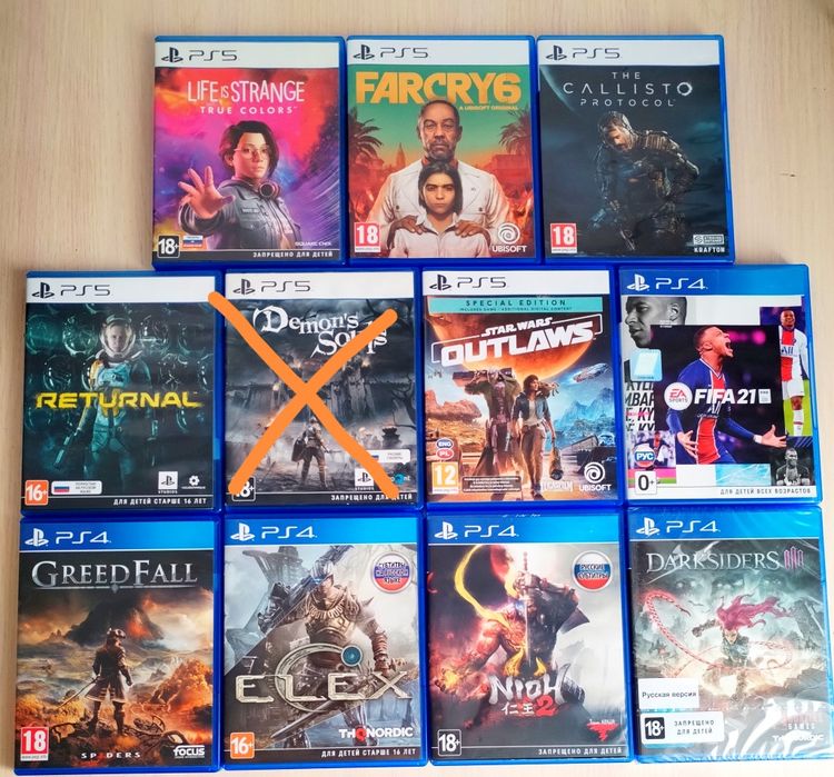 Игры на ps5 ps4 новые