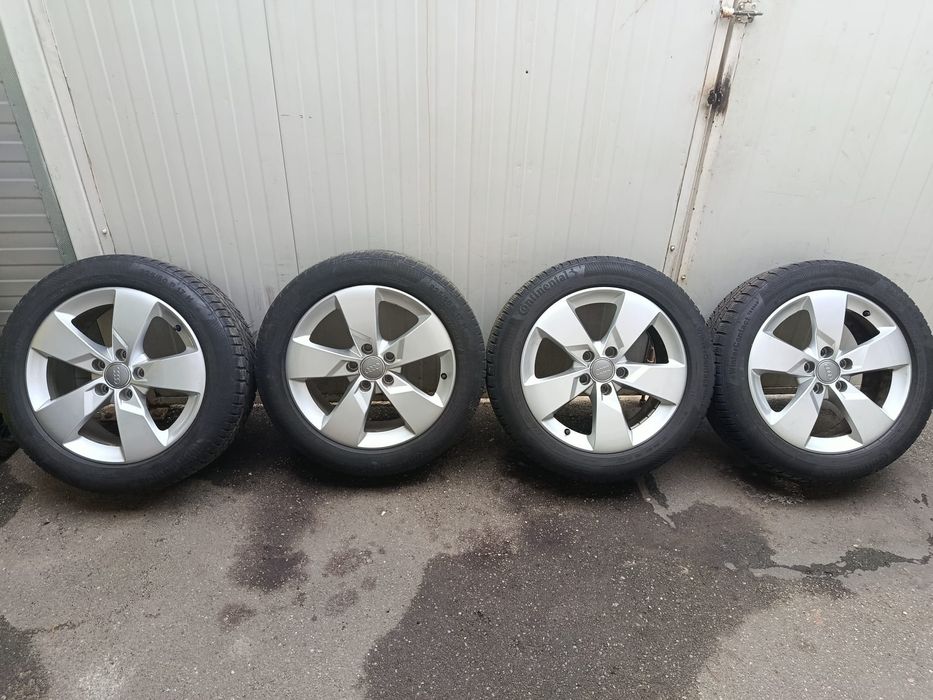 Jante audi, vw, Skoda 5x112 17 , iarna 225 50 17,dot 2017