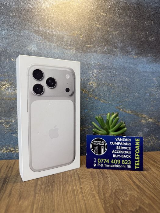 Iphone 17 Pro/256GB/2 ani Garantie Centrul De Telefoane /Rate