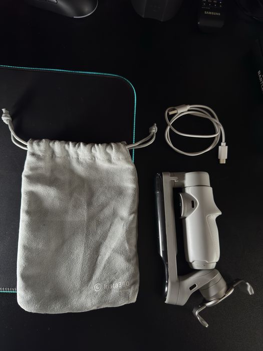 Insta360 Flow Gri Gimbal Stabilizator telefon iPhone Android