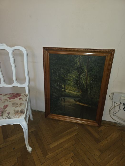 Vand tablou  pictat manual pe panza