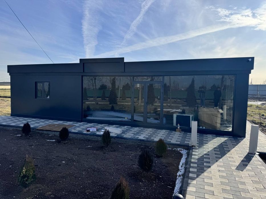 Морских Контейнер Офис продажи бытовки Жилые Kantener Do'kon Magazin