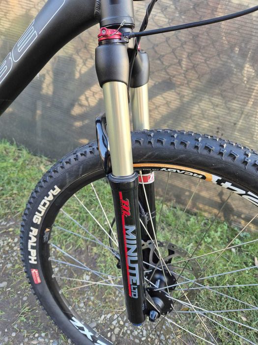 MTB Cube LTD RFR, full alu, cadru anodizat, furca Rockshok 110mm