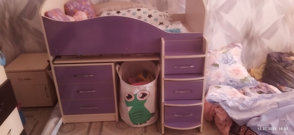 Кровать детская чердак.