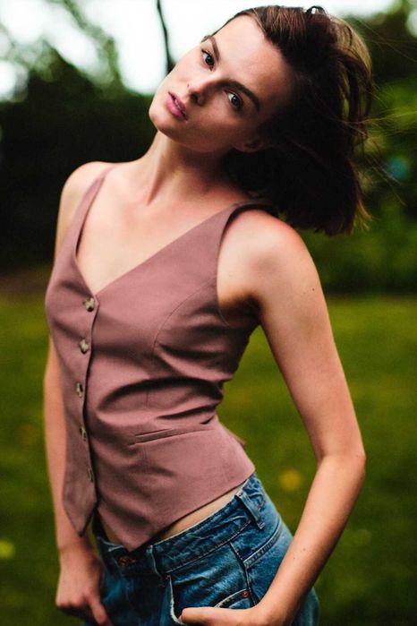 Льняной жилет Zara. Новый, с биркой.