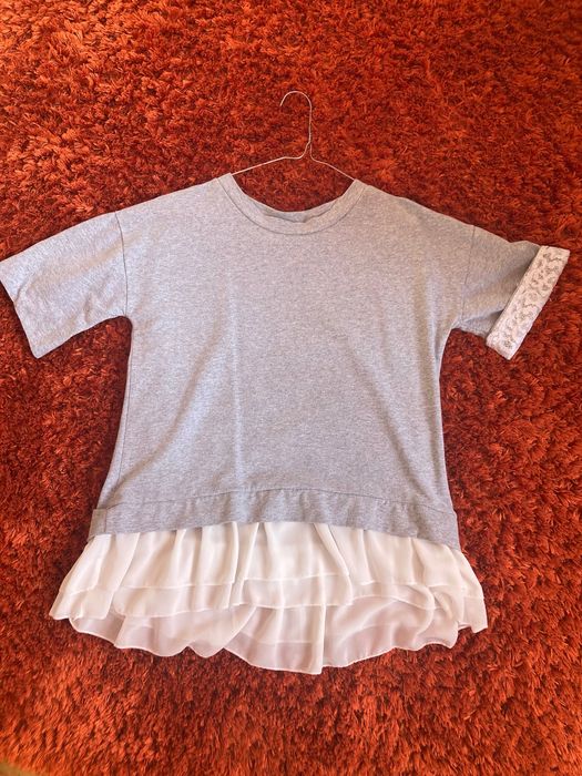 Блуза с къс ръкав, размер М