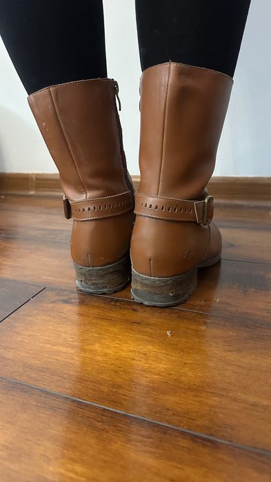 Сапоги из натуральной кожи