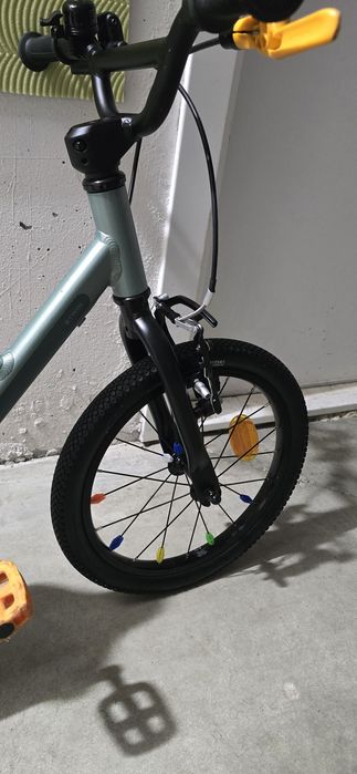 Bicicleta 16 inch 4-6 ani Discover 900 Verde copii
