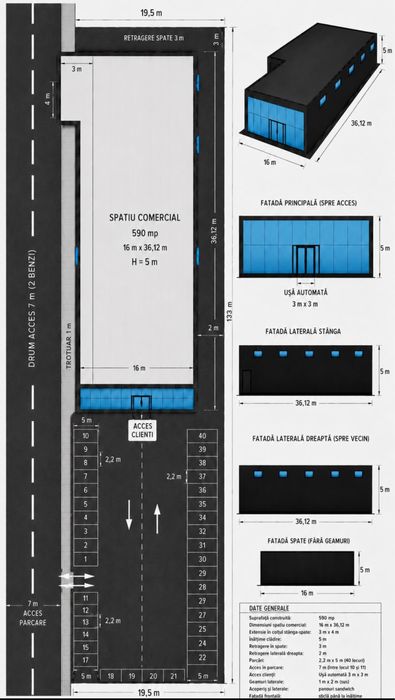 Oportunitate‼️Teren Intravilan 2.270 mp, Aiud langa A10 - Titlu‼️