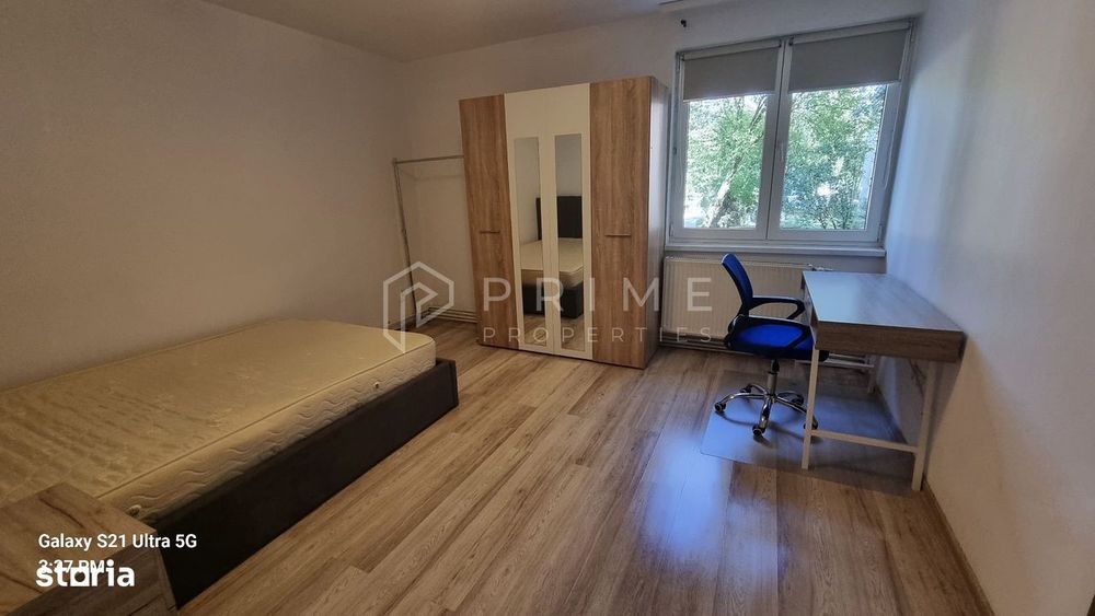 Apartament 3 camere, 2 băi, complet mobilat — 5 minute de UMFST