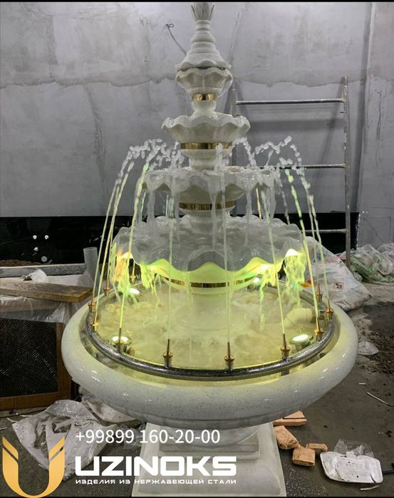 Фонтан нержавейка