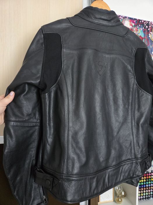 Geaca piele moto dama Revit plus casca Lazer