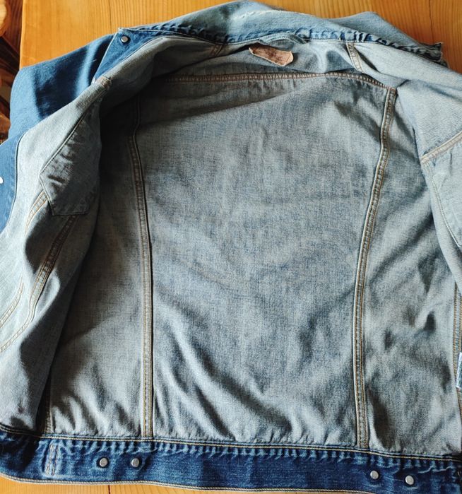 Мъжко оригинално Levi's дънково яке винтидж колекционерско деним  Хл