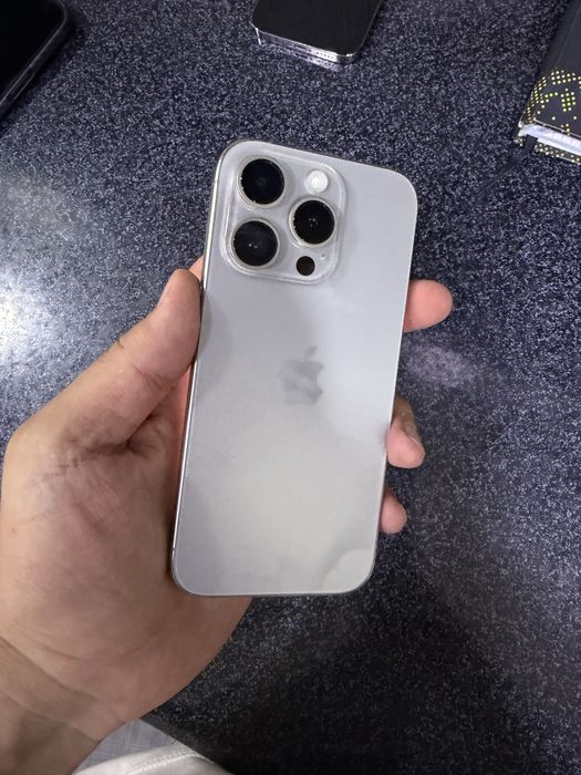 iphone 15 pro 256g yomkost 85 holati zor oqip tel qlila