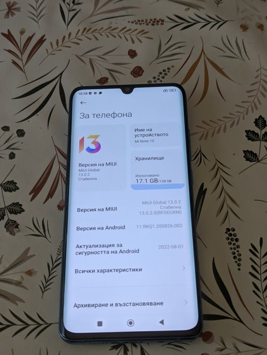 Xiaomi Mi Note 10
