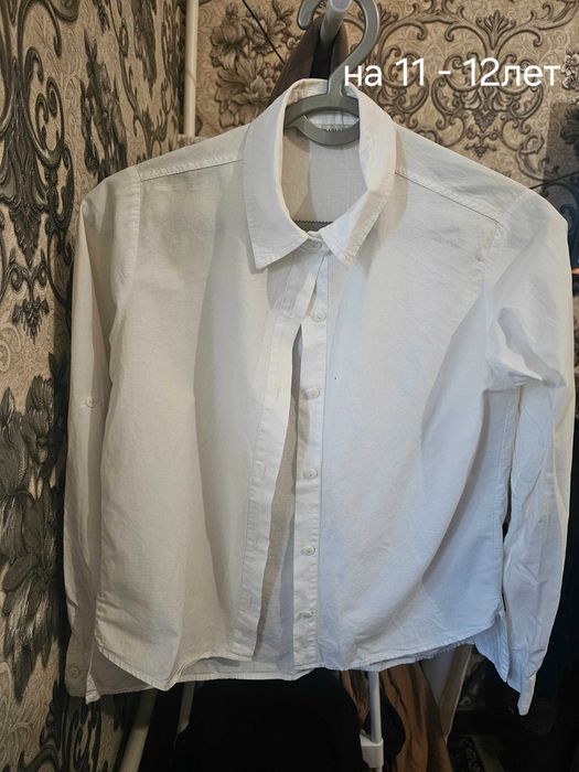 Рубашки на девочку 7,8,9,10,11,12 лет