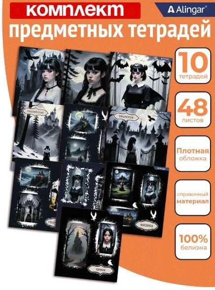 Набор предметных тетрадей