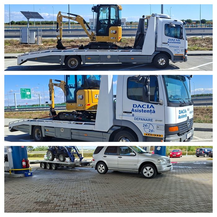 Tractari auto/utilaje/miniexcavator// ilfov,ciolpani,crevedia,dambovit