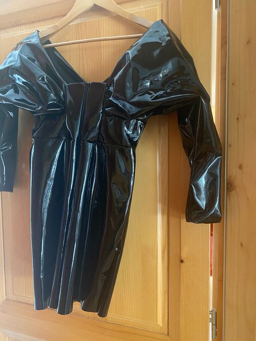 Новогодишна латексова рокля ASOS