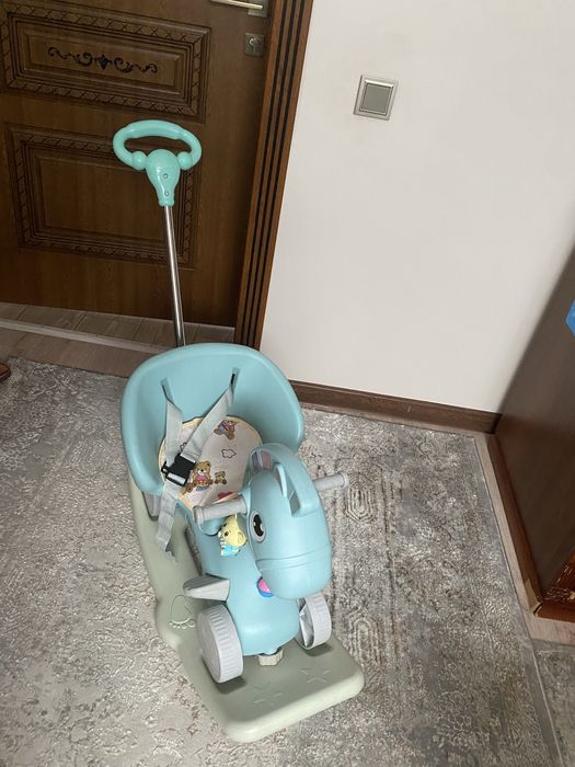 Лошадка качеля новая