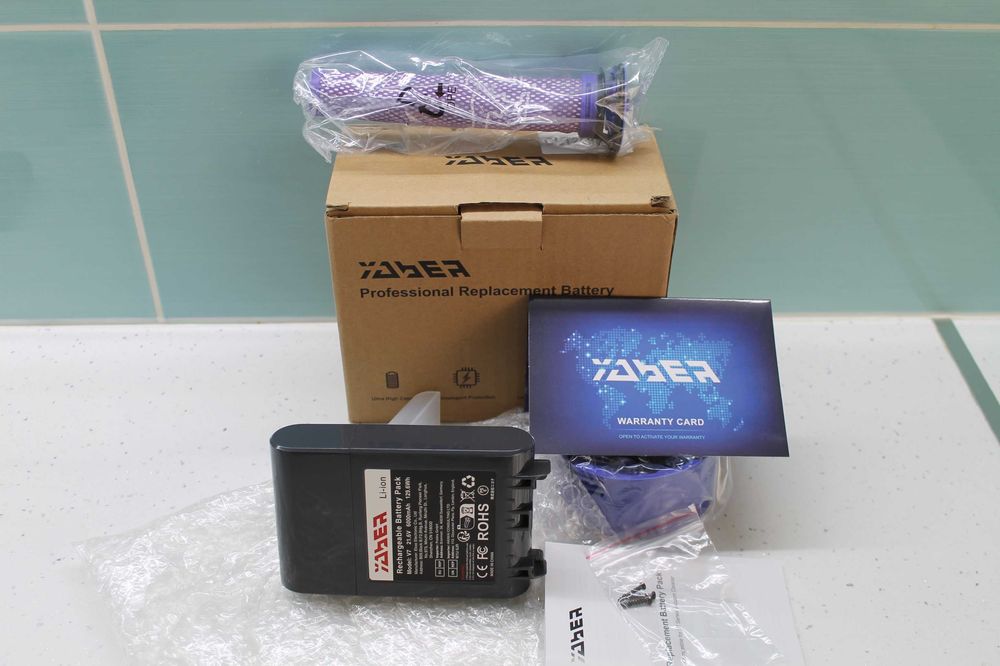 Батерия за Dyson V7, V8, V10, V11 - 6000mAh - високо качество Yaber