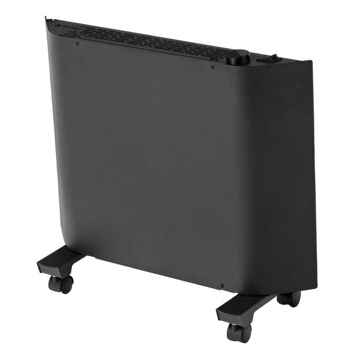 Конвектор электрический Denzel XCE, черный, с сушилкой и колесами