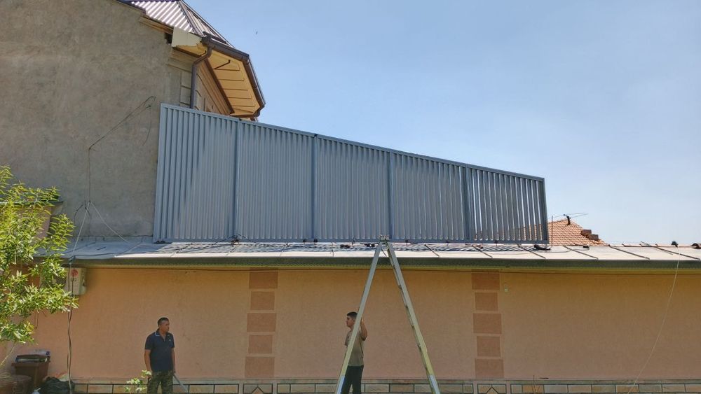 Жалюзи из металл. Металический жалюзи