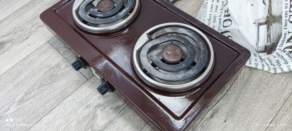 Двухкомфорная электро плитка