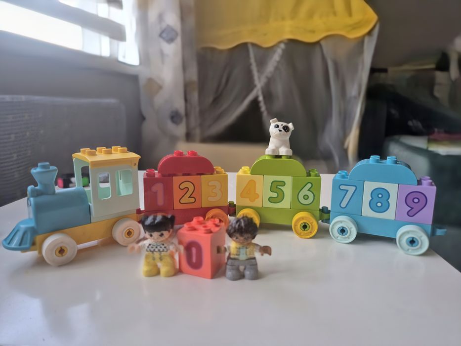 Лего дупло поезд 10954