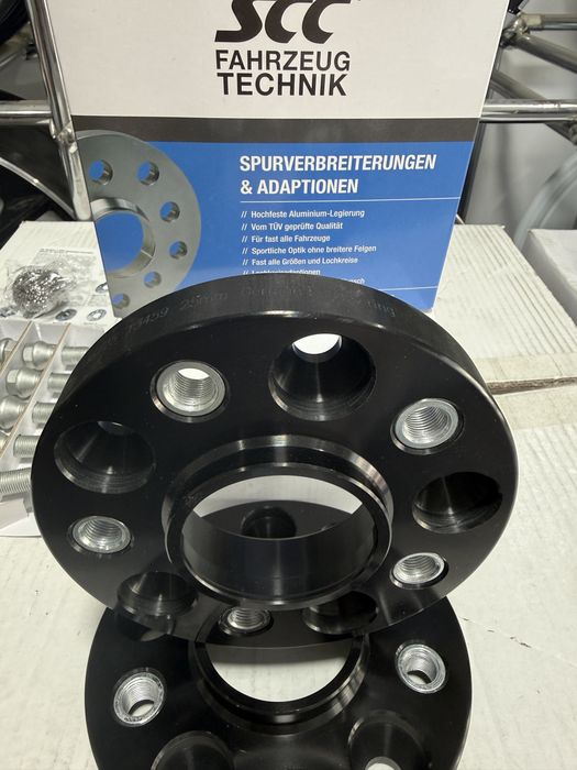 2 Distantieri  SCC Germania 5x120 grosime 25 mm BMW Seria F certificare TUV