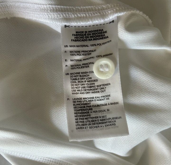 Adidas White Climate Scots Polo