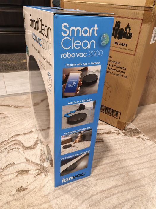 Продам Ionvac smart clean 2000 Robo Vac робот пылесос!