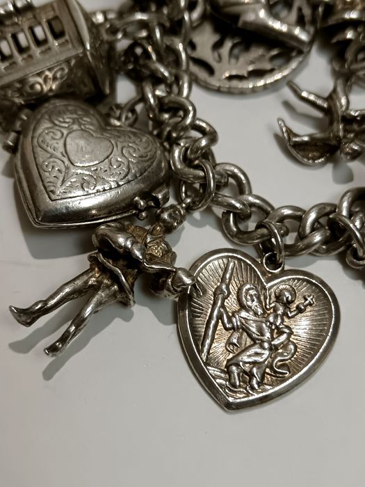 Сребърна гривна 54гр