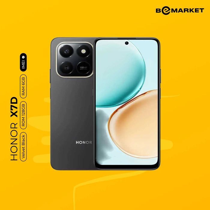 Honor X7d 6/128 GB Velvet Black