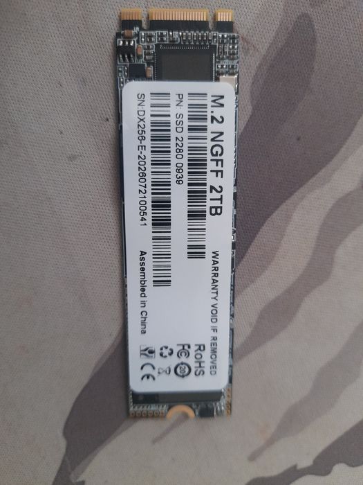 M2 Sata. 2Tb. Новые.