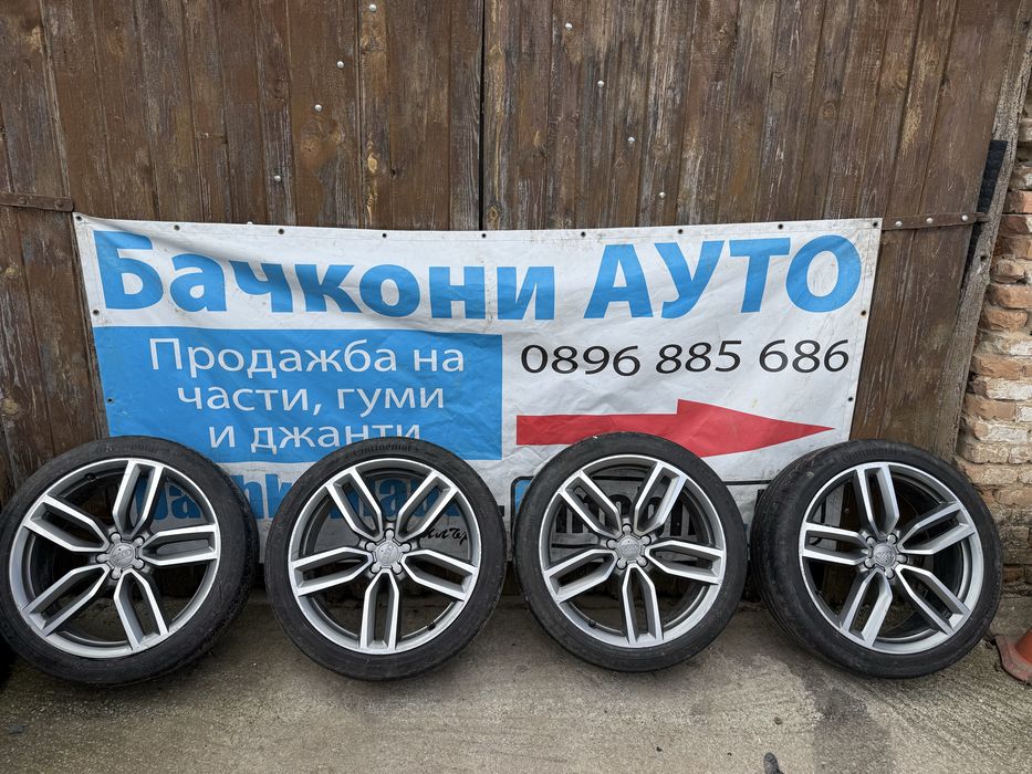 21 5х112 оригинални джанти с гуми