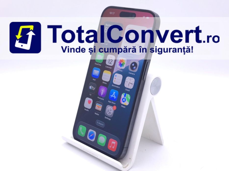 Apple iPhone 15 Pro 512GB Black Titanium, Garantie 24 luni | #D89368