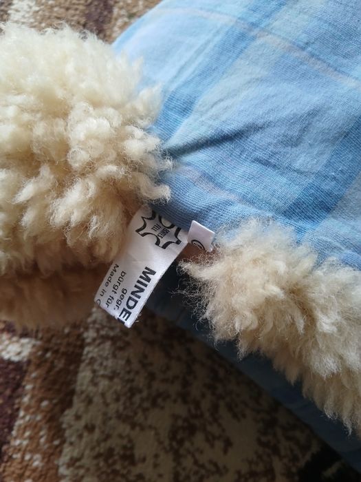 Чувал Космонавт за бебешка количка с естествена кожа