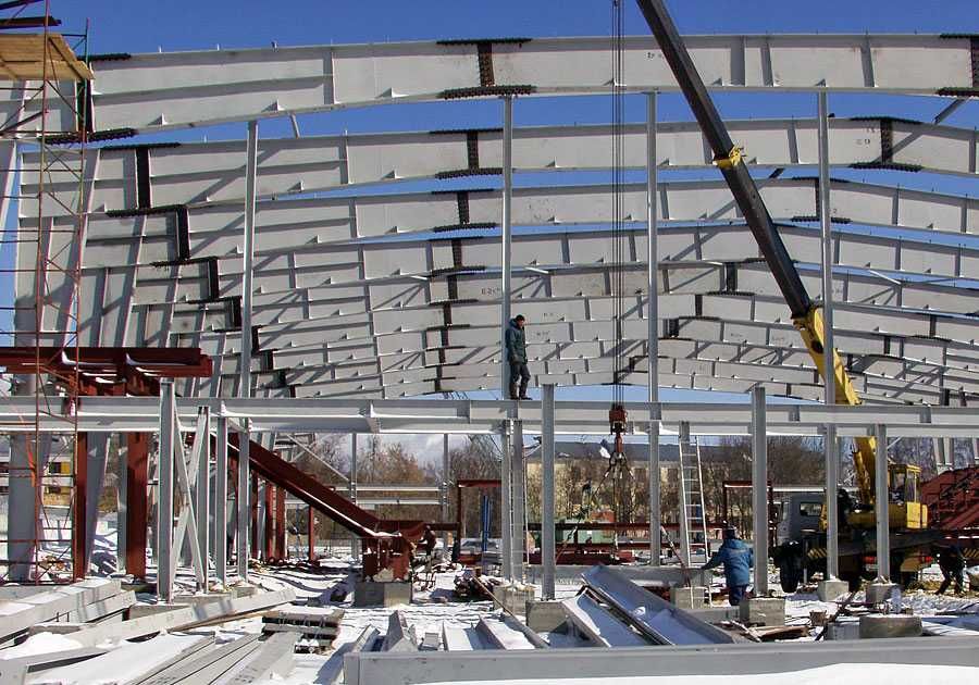 Монтаж металлоконструкций