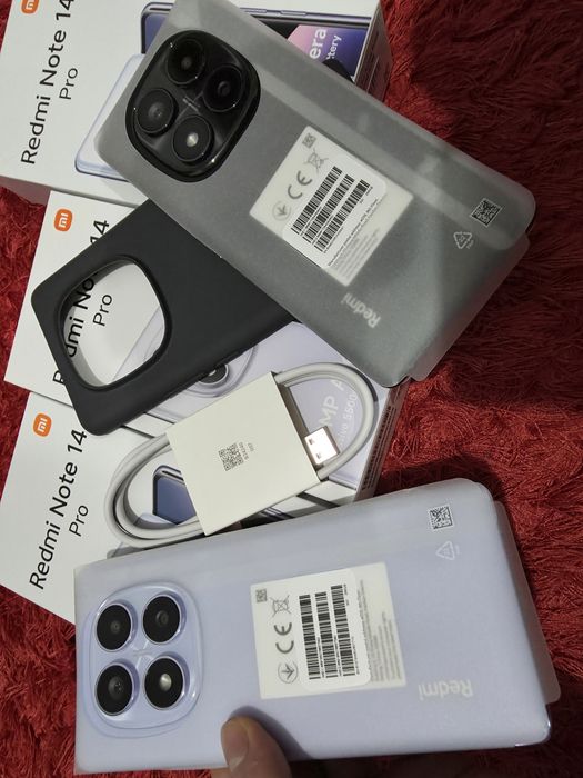 -Xiaomi Redmi Note14 Pro, Nou, Nefolosit, 256Gb, 8Ram, 0 cicluri incar