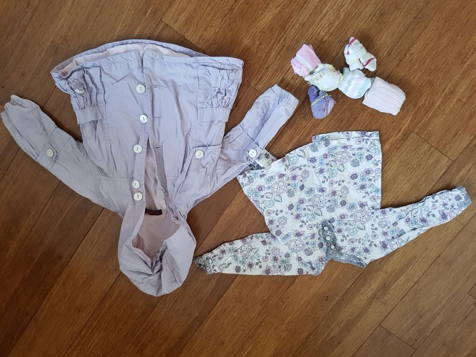 Лот маркови детски дрехи за момиче 6-9 месеца, 68-74 см. ръст