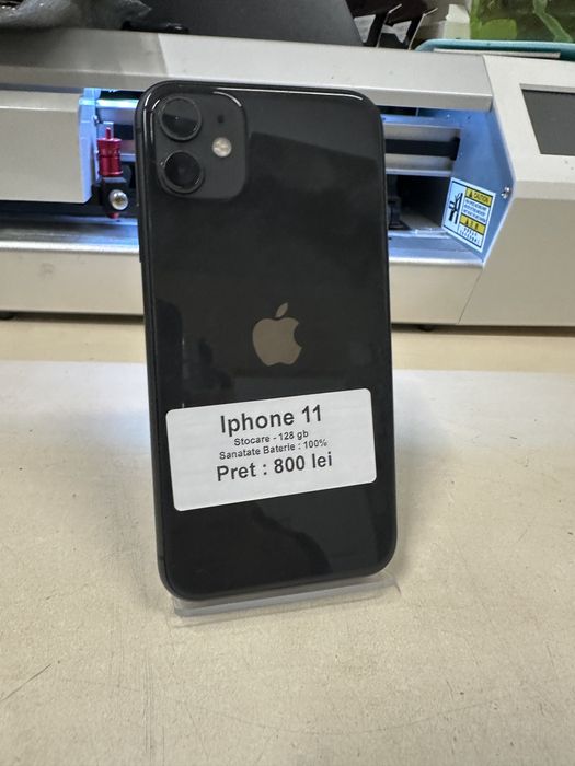 Iphone 11 / 128 gb / 100% baterie / folie sticla cadou