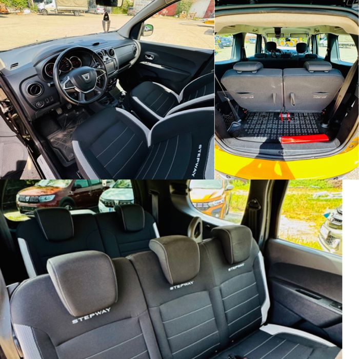 Dacia Lodgy Stepway 7 locuri, 1.5 dci, navigatia, incalzire scaune, NU schimb