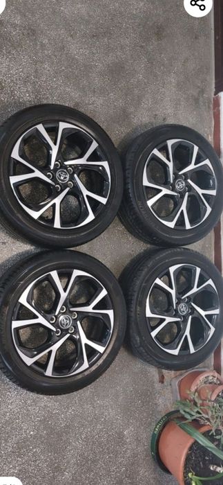 Vand set jante/roti 17/18 originale Toyota