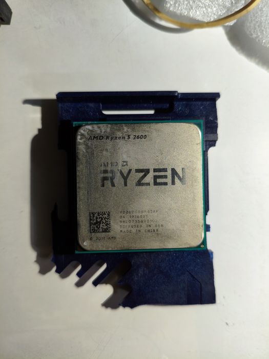 Ryzen 5 2600 + боксовый кулер
