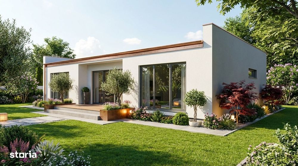 Casă individuală pe parter – 4 camere  Comision 0