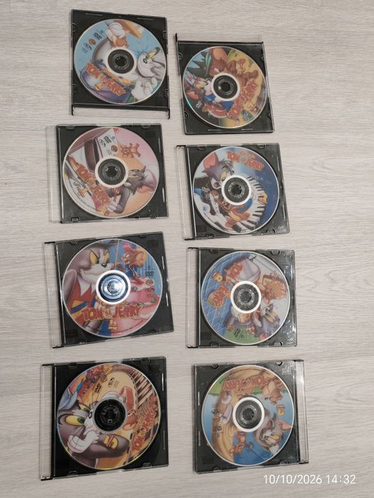 DVD cu Tom și Jerry